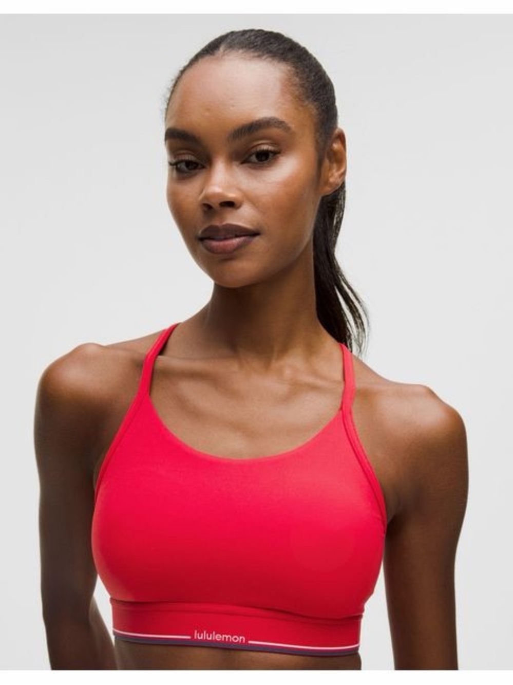 lululemon athletica Red sports bra